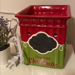 Scentsy Wax Warmer “Days Until Christmas”